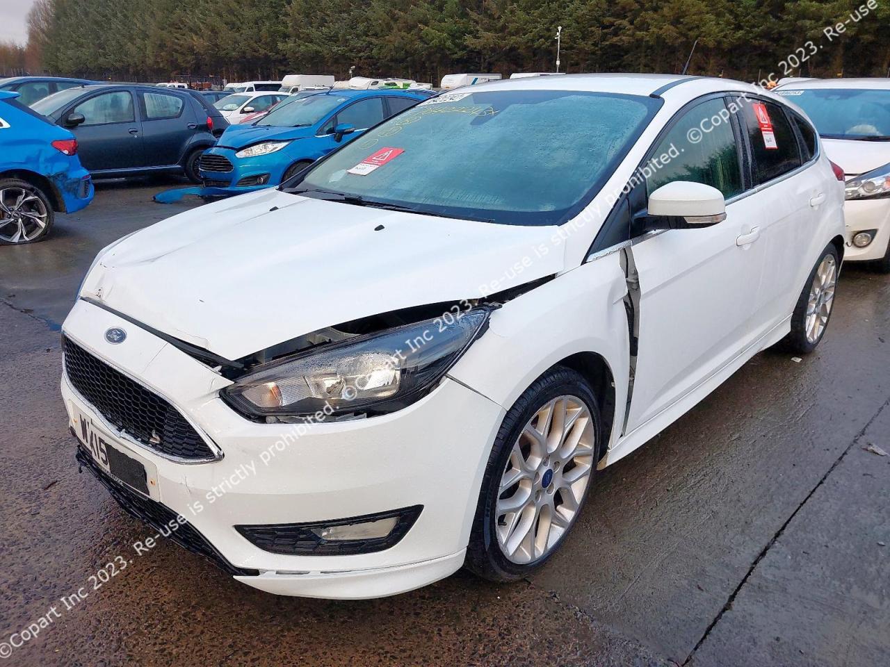 FORD FOCUS ZETE 2015. Lot# 76422243. VIN WF05XXGCC5FC08627. Photo 1